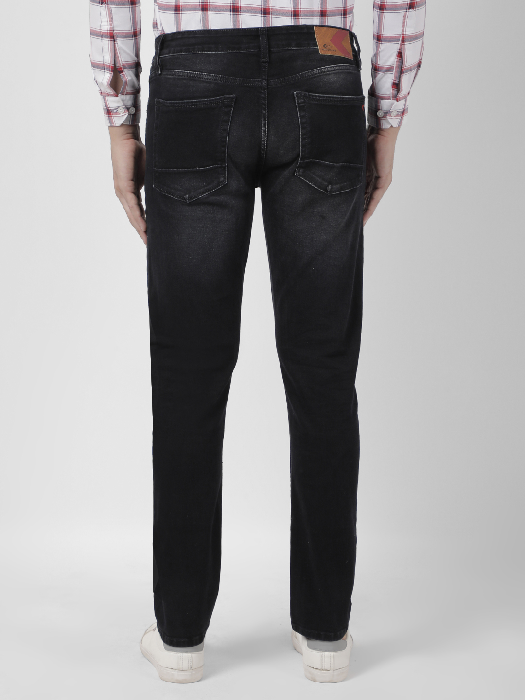 Numero Uno Men Faded Black Jeans